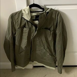 Light jacket with hood